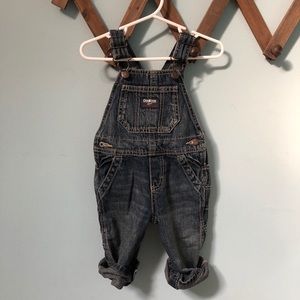 OshKosh denim overalls